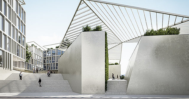 © Burtscher-Durig ZT GmbH, Renderings: ZoomVP.at 3D Illustration Campus der Religionen