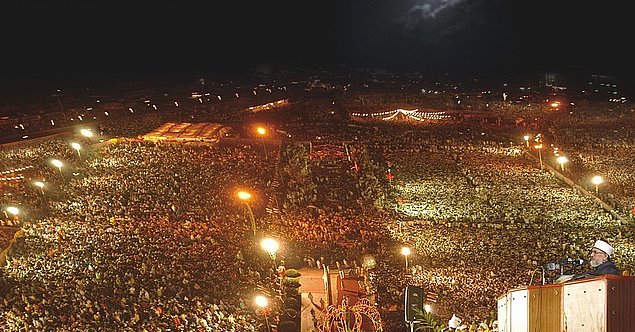 Mawlid an-Nab Feierlichkeiten in Lahore, Pakistan