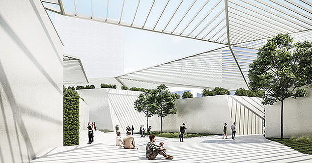 © Burtscher-Durig ZT GmbH, Renderings: ZoomVP.at 3D Illustration Campus der Religionen