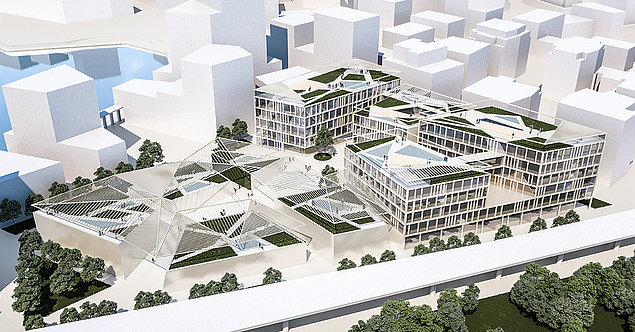 © Burtscher-Durig ZT GmbH, Renderings: ZoomVP.at 3D Illustration Campus der Religionen
