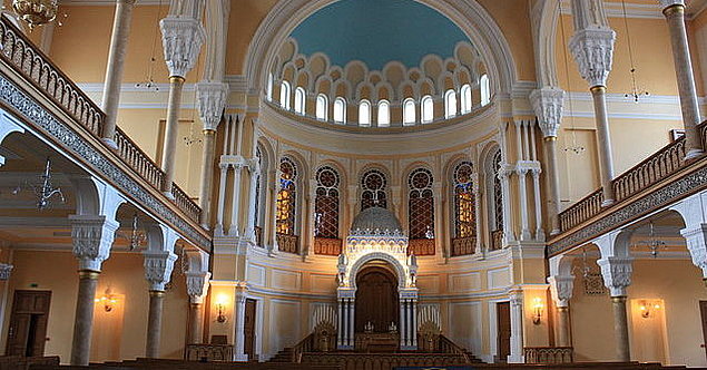 Jüdische Synagoge in St. Petersburg, Russland